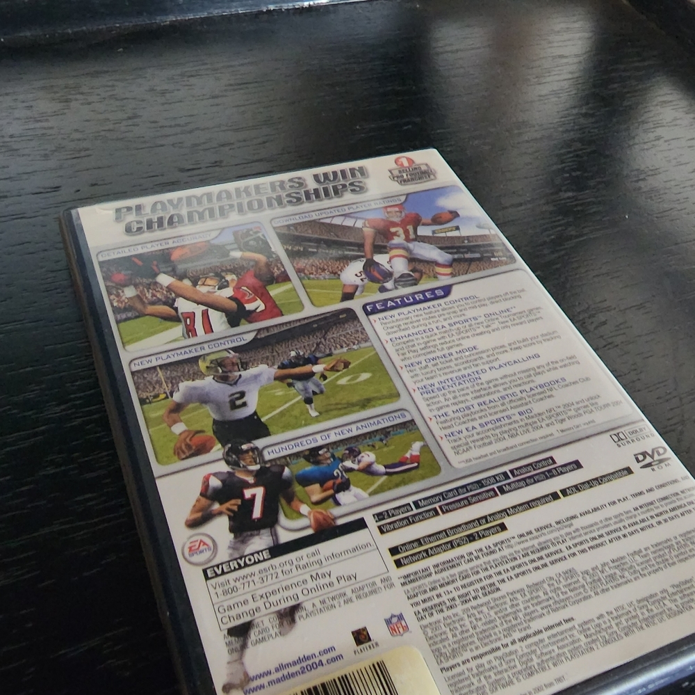 Madden 2004‎ Playstation 2 - Picture 2 of 4